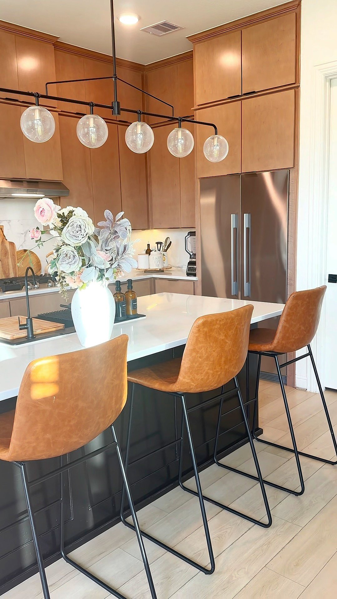 Warm Modern Kitchen